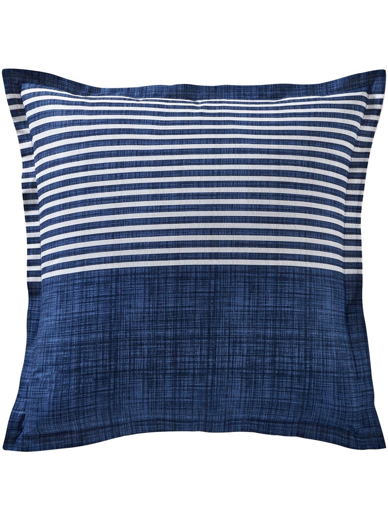 Becquet - housse de couette + taie plongeon junior en coton Bleu marine - Kiabi