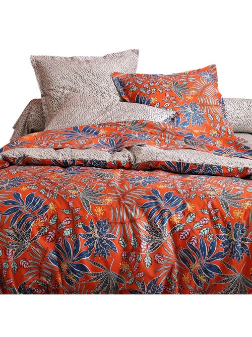 Becquet - Housse de couette TERRE WAX en coton - Kiabi Becquet - Housse de couette TERRE WAX en coton - Kiabi