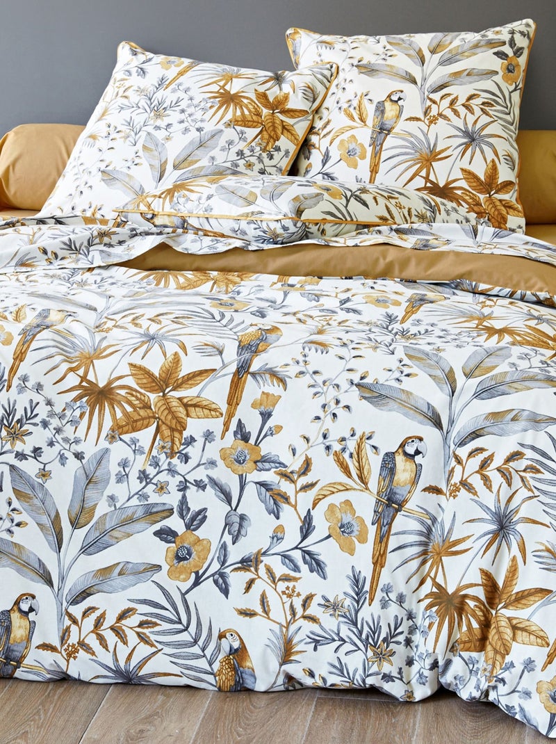 Becquet - Housse de couette YOUYOU FLANELLE en coton Marron cappuccino - Kiabi