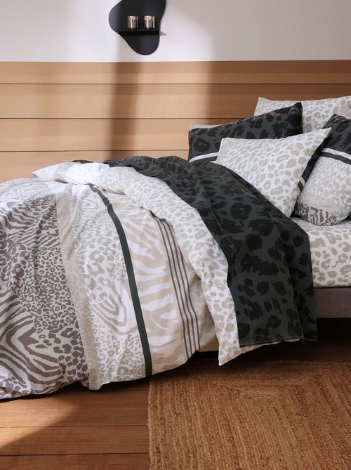 Becquet - Housse de couette ZEBRA en coton - Kiabi