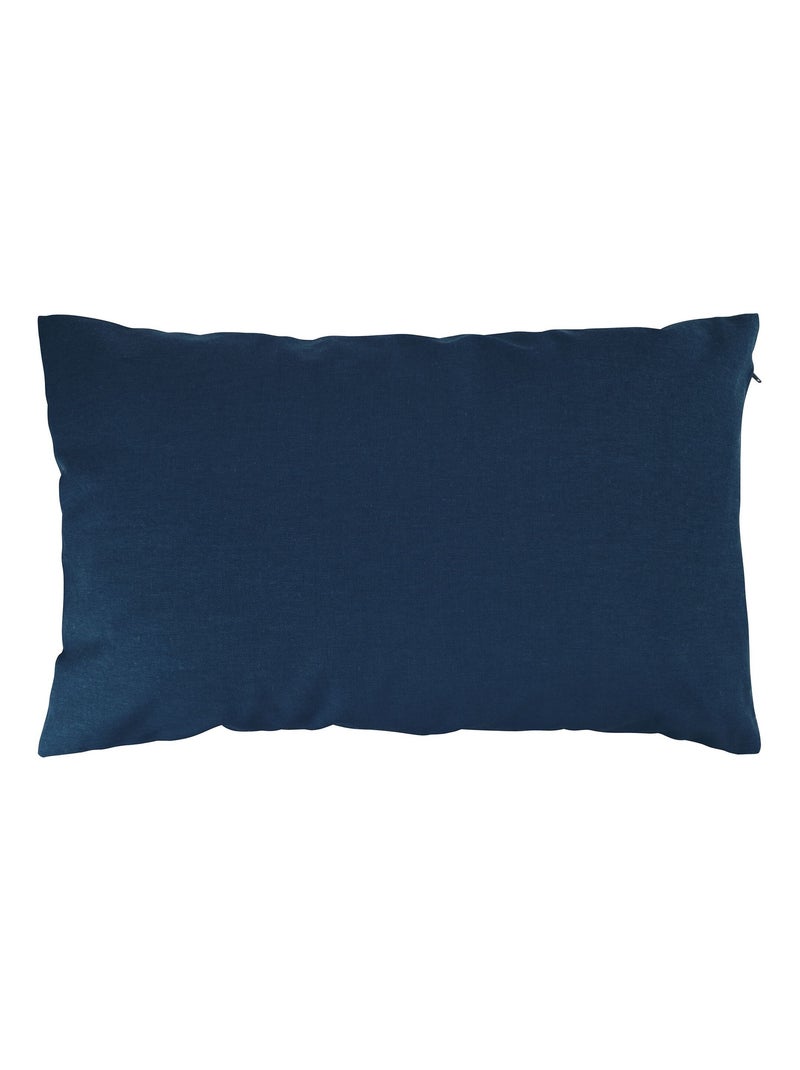 Becquet - Housse de coussin KEVARA en coton Bleu - Kiabi