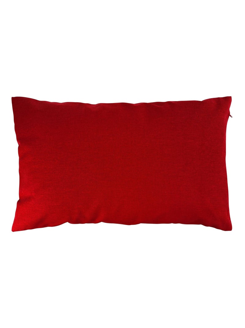 Becquet - Housse de coussin KEVARA en coton Rouge - Kiabi