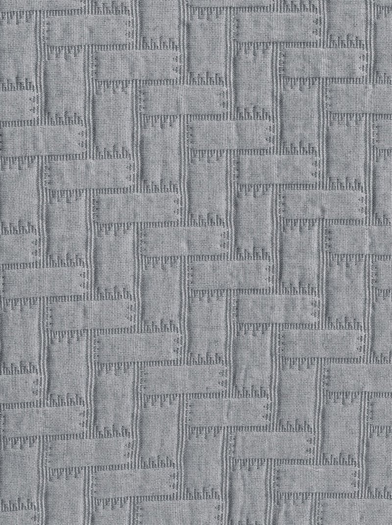 Becquet - Housse de coussin LADRI en coton Gris perle - Kiabi