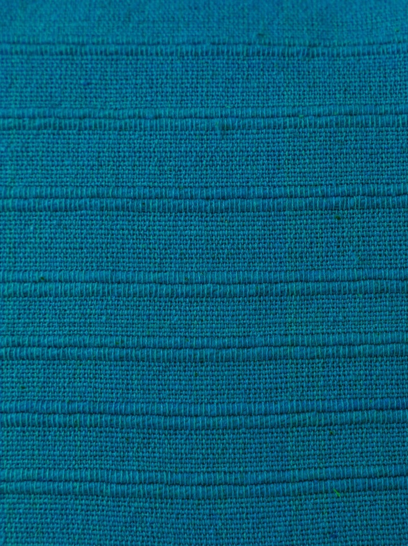 Becquet - Housse de coussin ORION en coton Bleu canard - Kiabi