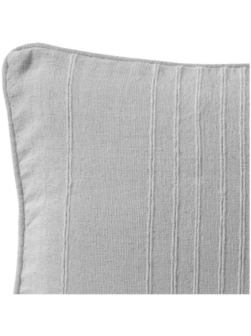 Becquet - Housse de coussin ORION en coton Gris Argenté - Kiabi