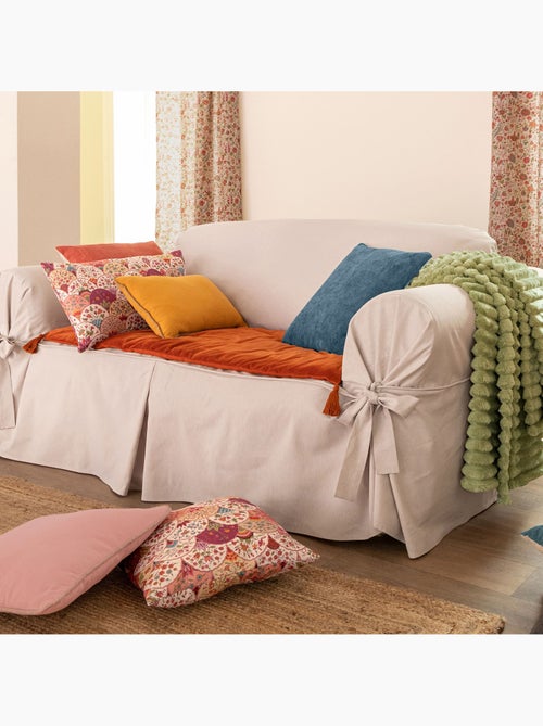 Becquet - Housse de coussin PERSIA en coton - Kiabi Becquet - Housse de coussin PERSIA en coton - Kiabi