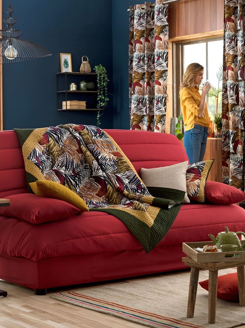 Becquet - Housse de coussin SOLVEIG en polyester Rouge brique - Kiabi