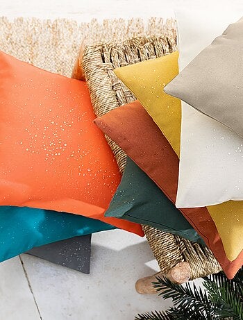 Becquet - Housse de coussin TOILE D'EXTERIEUR en polyester