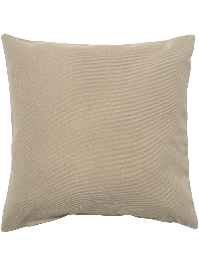 Becquet - Housse de coussin TOILE D'EXTERIEUR en polyester Beige - Kiabi