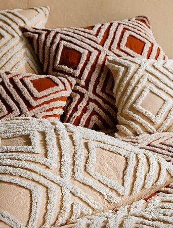 Becquet - Housse de coussin TUFT MEDINA en coton