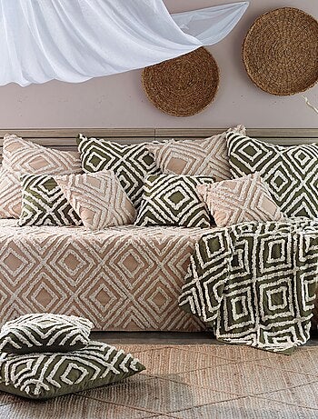 Becquet - Housse de coussin TUFT MEDINA en coton