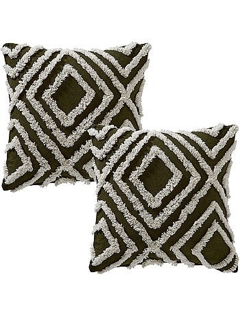 Becquet - Housse de coussin TUFT MEDINA en coton