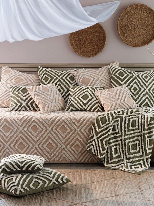 Becquet - Housse de coussin TUFT MEDINA en coton - Kiabi