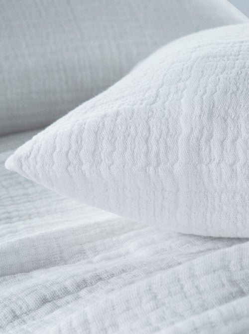 Becquet - Housse de coussin WELLS en coton - Kiabi