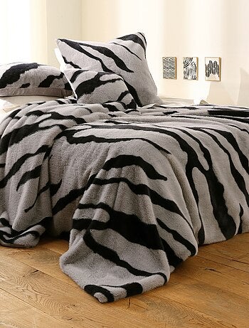 Becquet - Housse de coussin ZEBRU en polyester