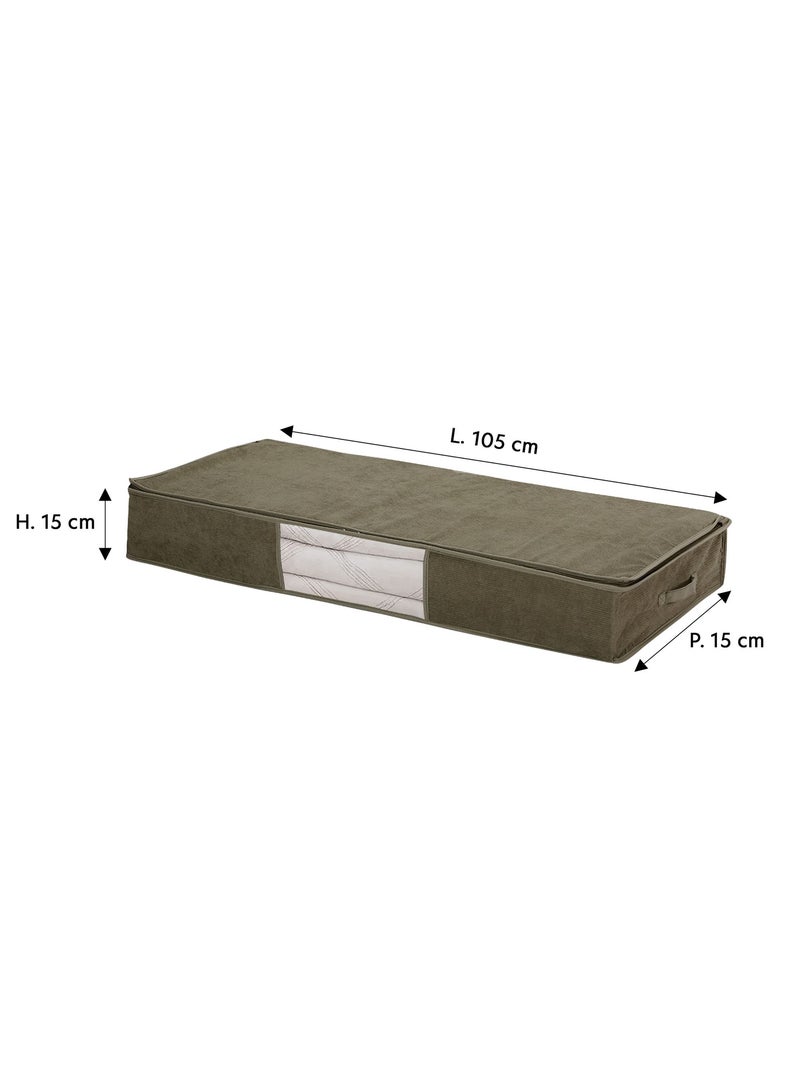 Becquet - Housse de rangement GALUBI en synthétique Vert kaki - Kiabi