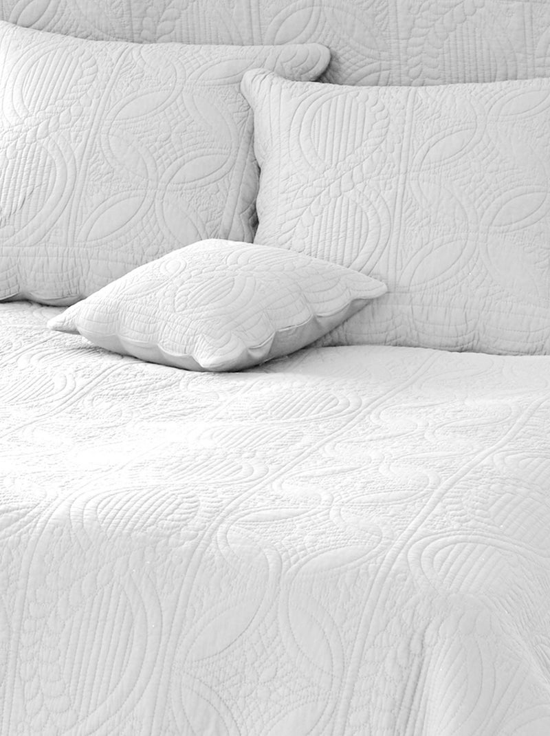 Becquet - Housse d'oreiller BAILLARGUES en coton Blanc - Kiabi