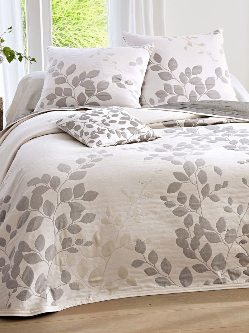 Becquet - Housse d'oreiller FANNY en polyester Gris Argenté - Kiabi