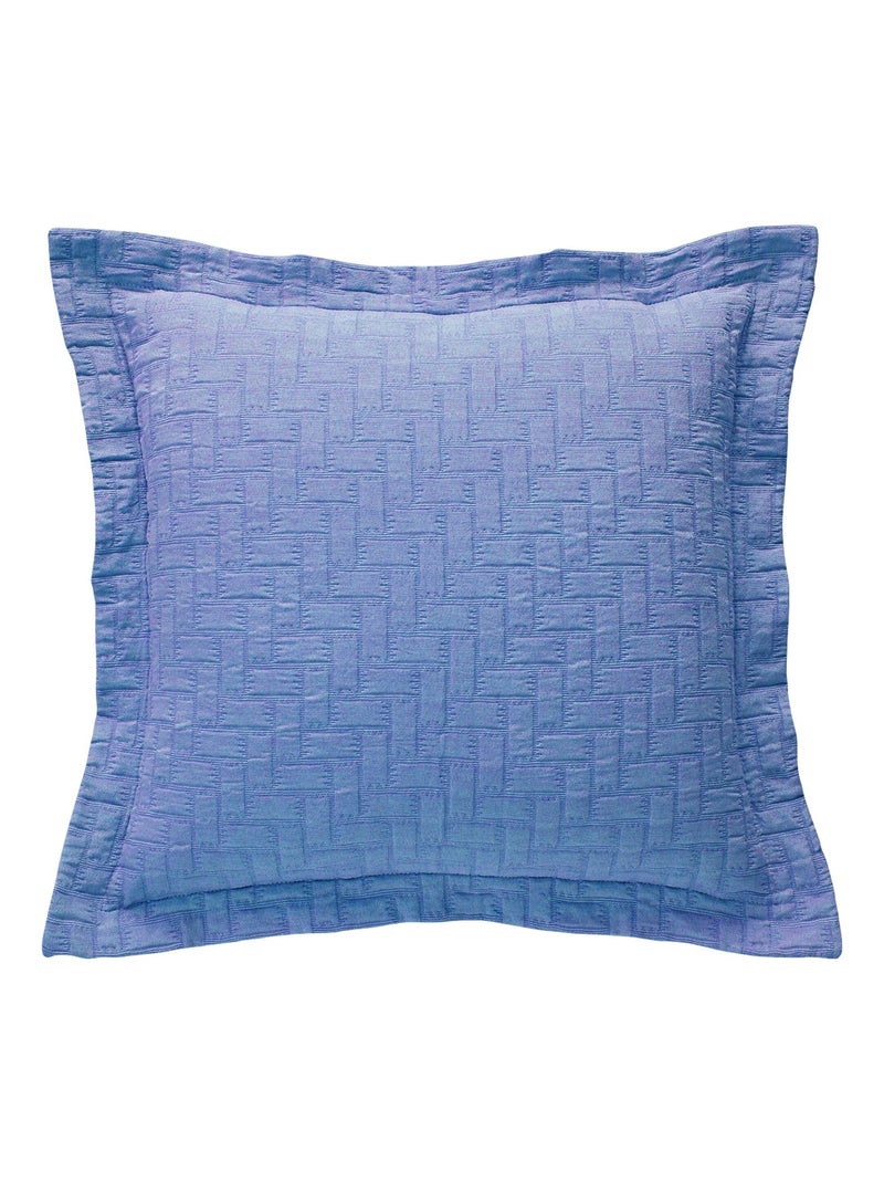 Becquet - Housse d'oreiller LADRI en coton Bleu - Kiabi