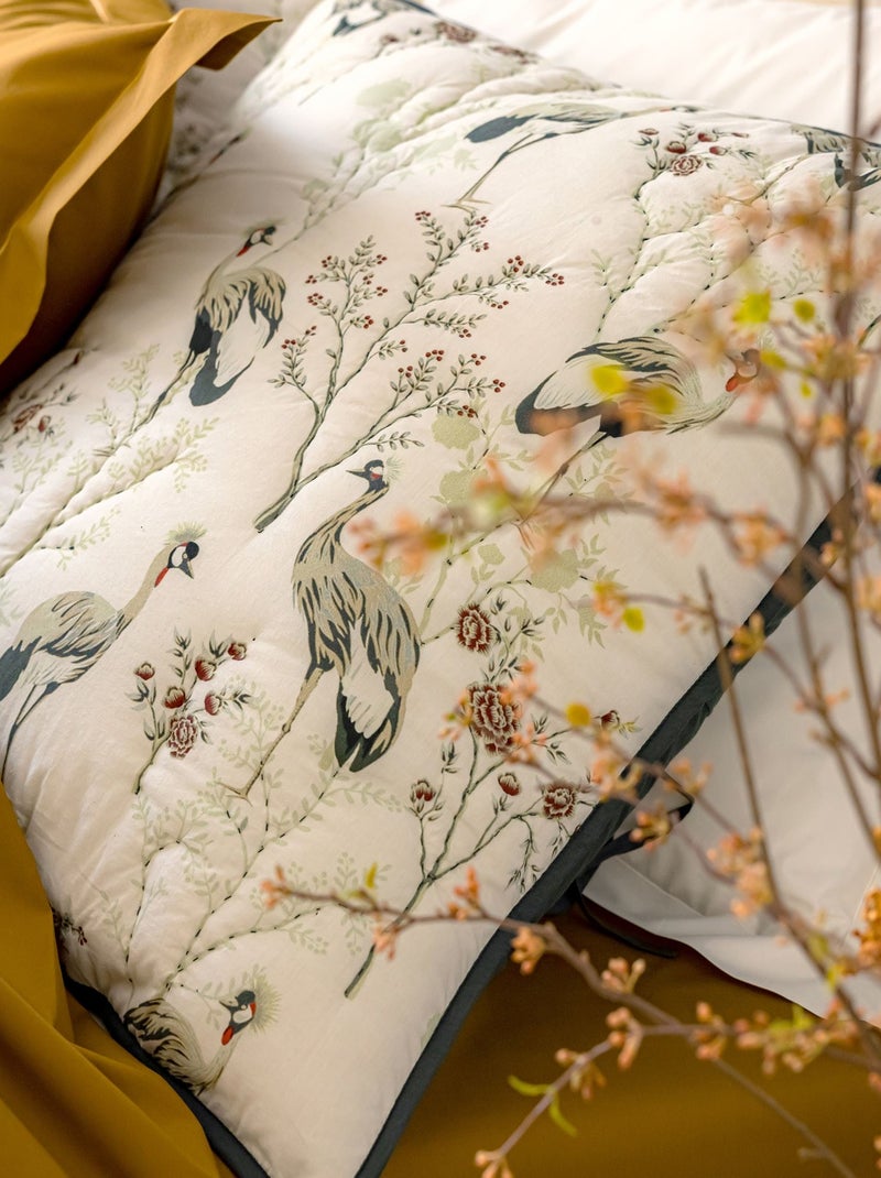 Becquet - Housse d'oreiller MIYA en coton Beige clair - Kiabi