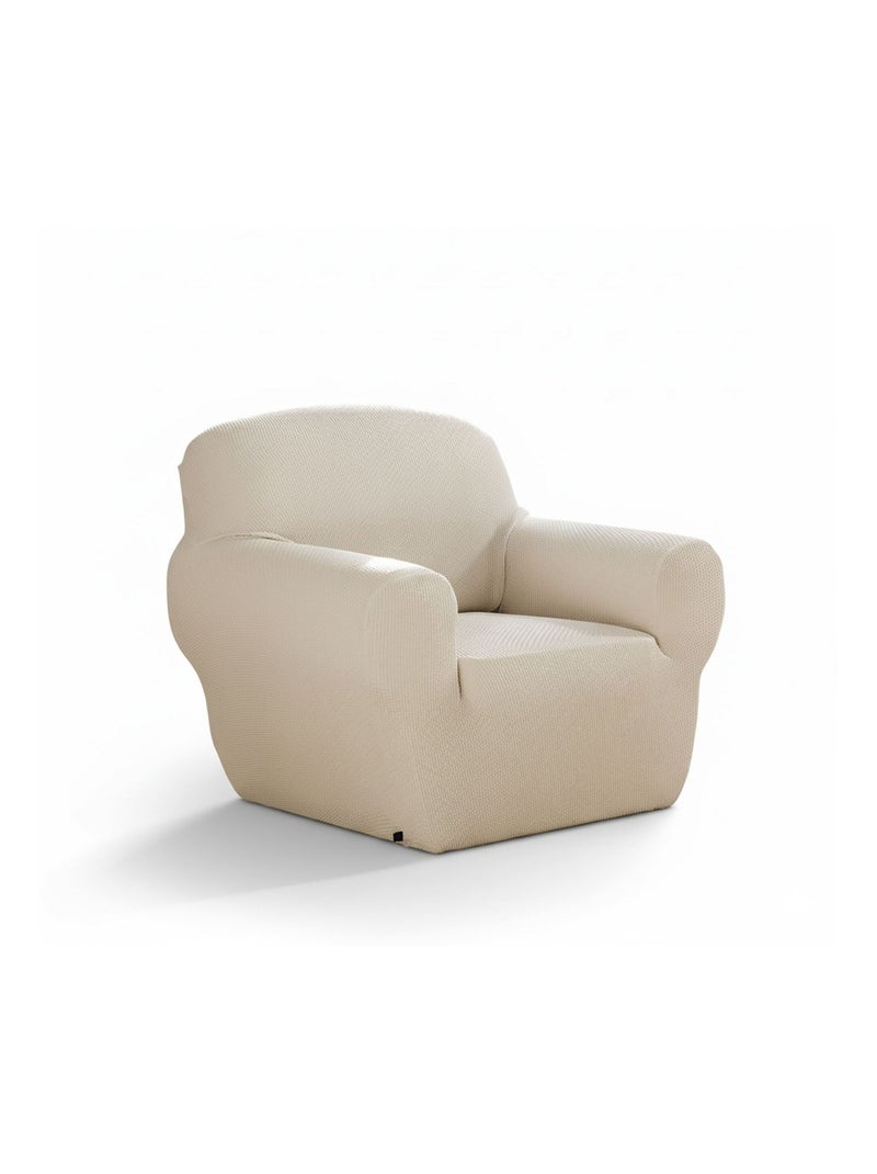 Becquet - Housse fauteuil CORA en polyester Ecru - Kiabi