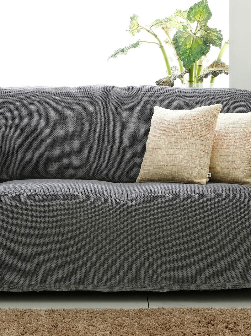 Becquet - Housse fauteuil CORA en polyester Gris Argenté - Kiabi