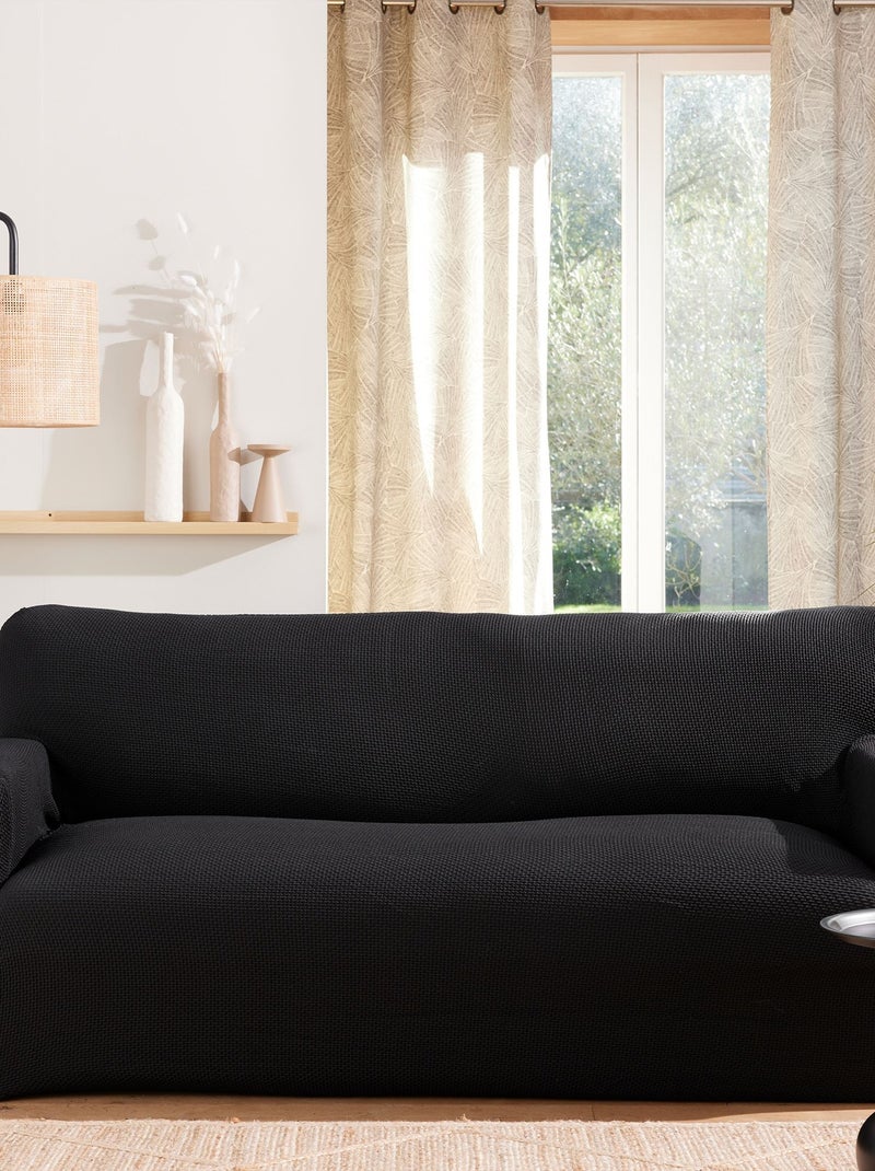 Becquet - Housse fauteuil CORA en polyester Noir - Kiabi