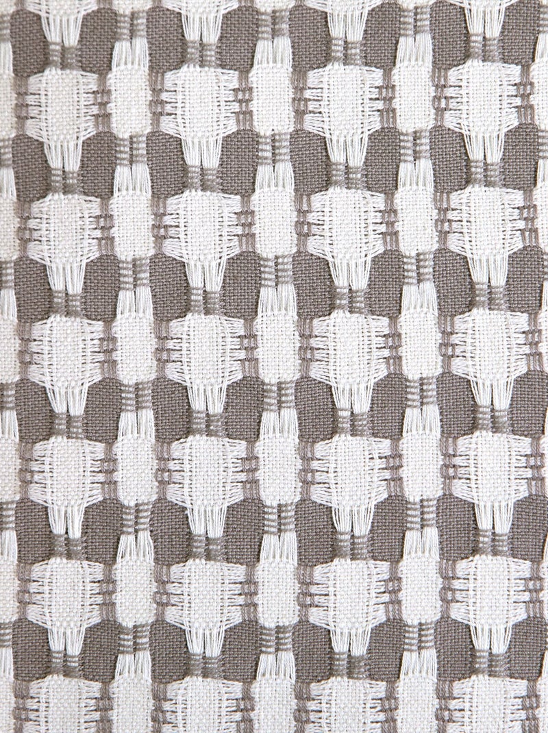 Becquet - Jeté de canapé MORGANS en coton Beige - Kiabi