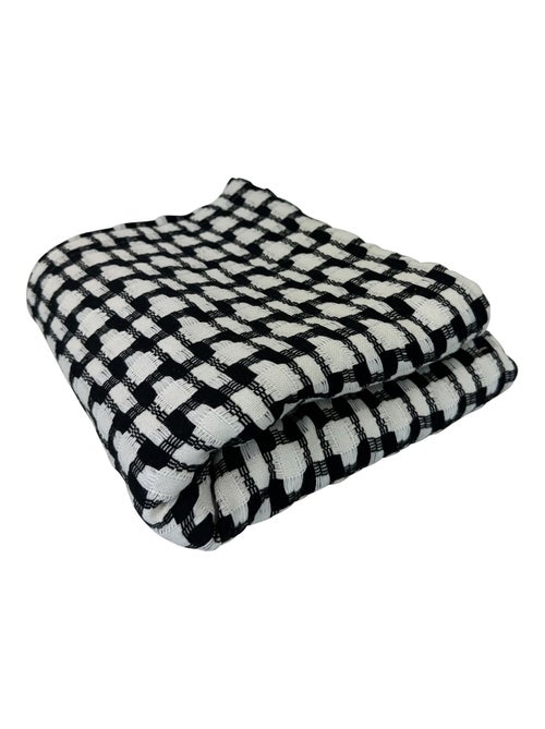 Becquet - Jeté de canapé MORGANS en coton - Kiabi