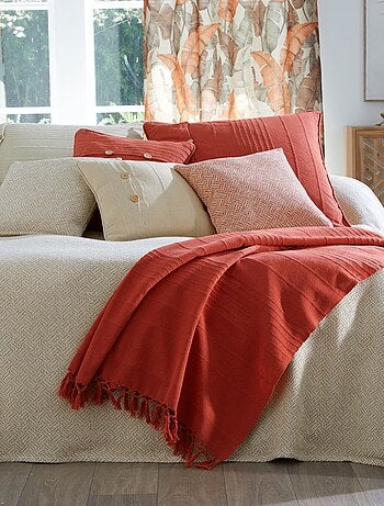 Becquet - Jeté de canapé ORION en coton