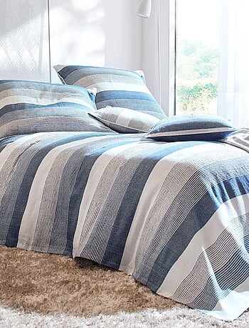 Becquet - Jeté de canapé TREPORT en coton