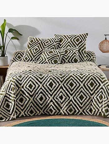 Becquet - Jeté de canapé TUFT MEDINA en coton