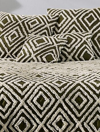 Becquet - Jeté de canapé TUFT MEDINA en coton