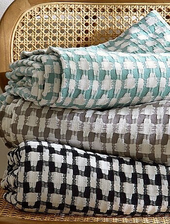 Becquet - Jeté de fauteuil MORGANS en coton