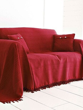 Becquet - jeté de fauteuil orion en coton