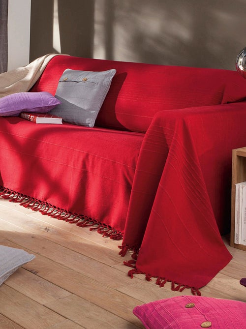 Becquet - Jeté de fauteuil ORION en coton - Kiabi