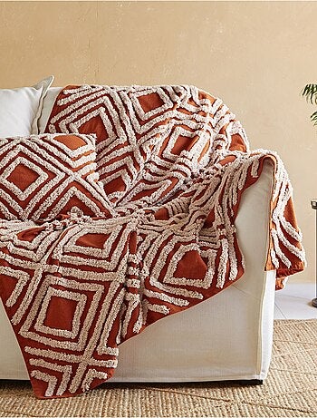 Becquet - Jeté de fauteuil TUFT MEDINA en coton