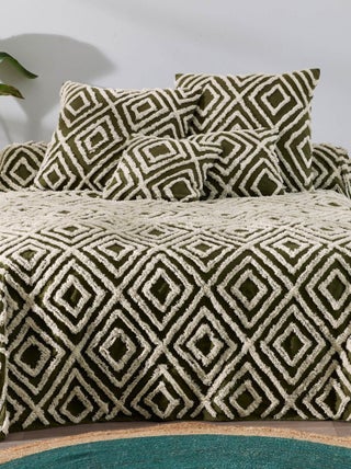Becquet - Jeté de fauteuil TUFT MEDINA en coton