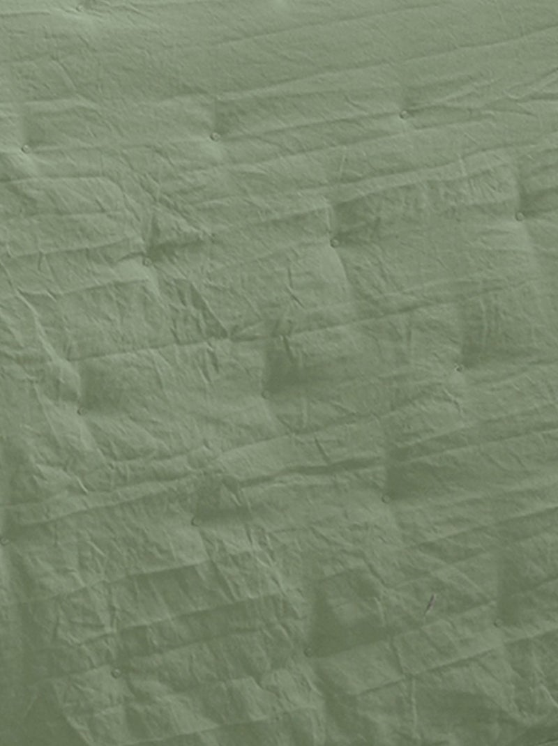 Becquet - Jeté de lit CELESTE en polyester Vert foncé - Kiabi