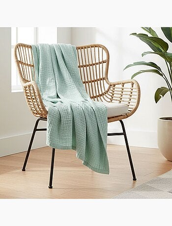 Becquet - Jeté de lit WELLS en coton