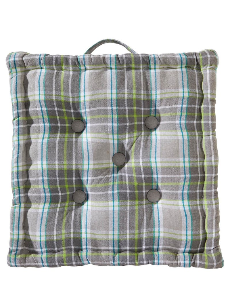 Becquet - Lot de 2 coussin matelas ISIS en coton Gris perle - Kiabi