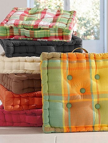 Becquet - lot de 2 coussin matelas isis en coton