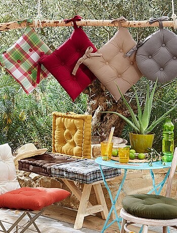 Becquet - Lot de 2 coussin matelas ISIS en coton