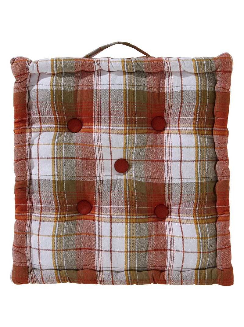 Becquet - Lot de 2 coussin matelas ISIS en coton Terracotta - Kiabi