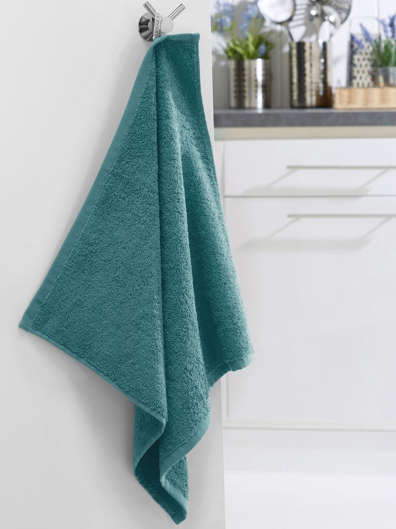 Becquet - Lot de 2 essuie-mains PRATIK en coton Bleu - Kiabi