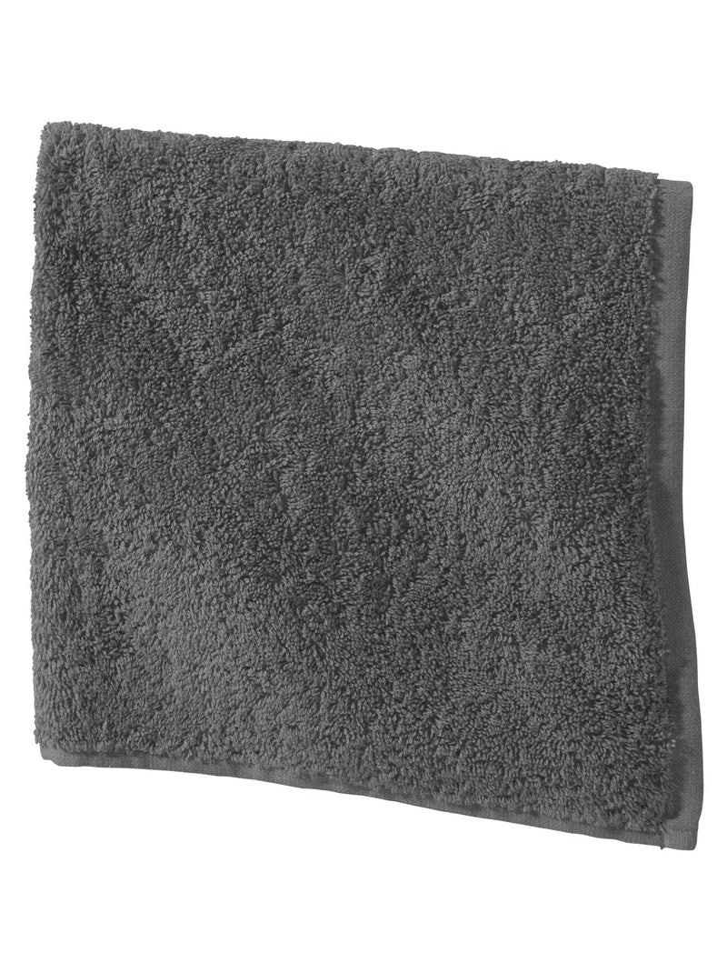 Becquet - Lot de 2 essuie-mains PRATIK en coton Gris foncé - Kiabi