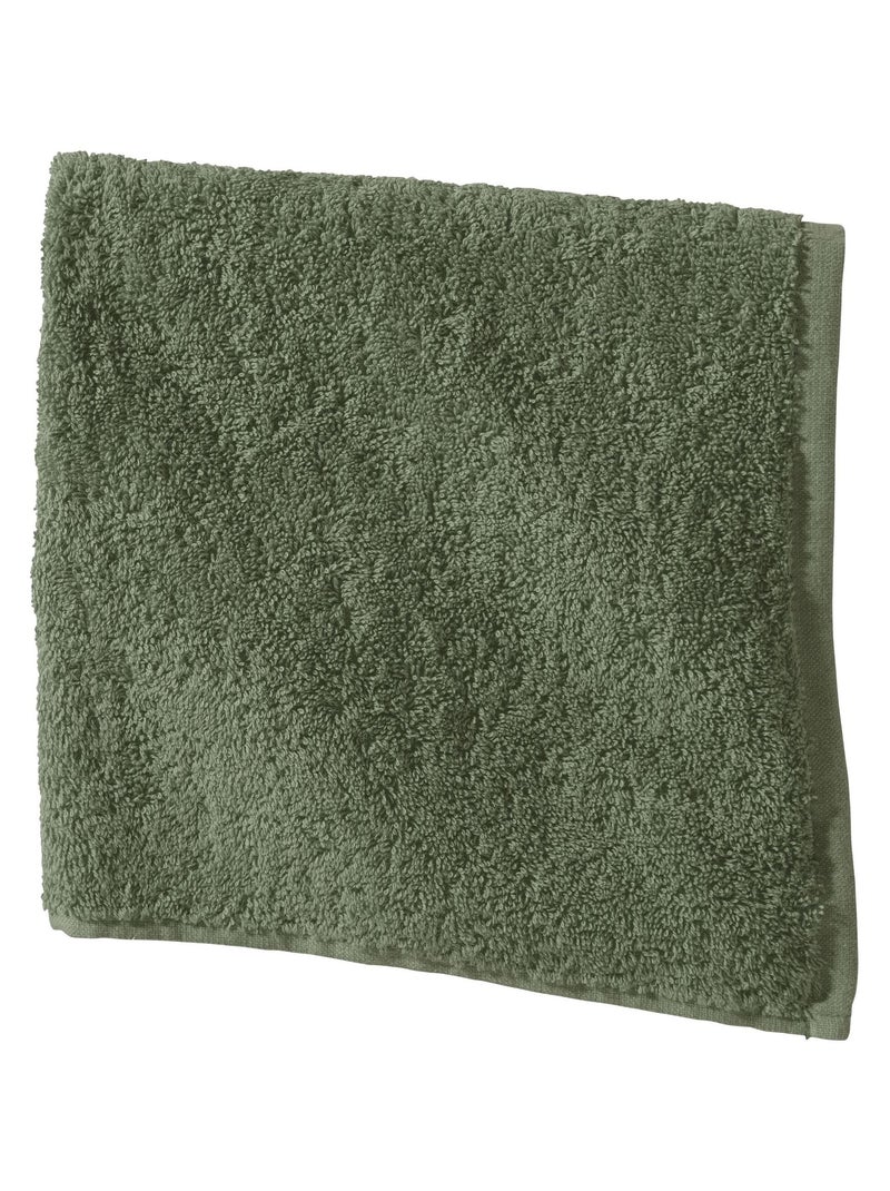 Becquet - Lot de 2 essuie-mains PRATIK en coton Vert olive - Kiabi