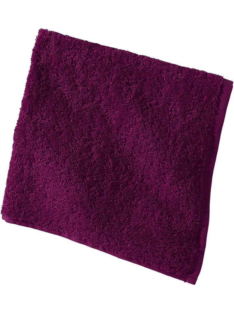 Becquet - Lot de 2 essuie-mains PRATIK en coton Violet prune - Kiabi
