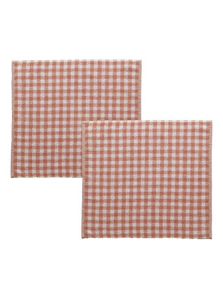 Becquet - Lot de 2 essuie-mains PURESQUARES en coton