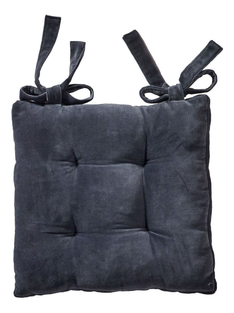 Becquet - Lot de 2 galette DANI en coton Gris Argenté - Kiabi